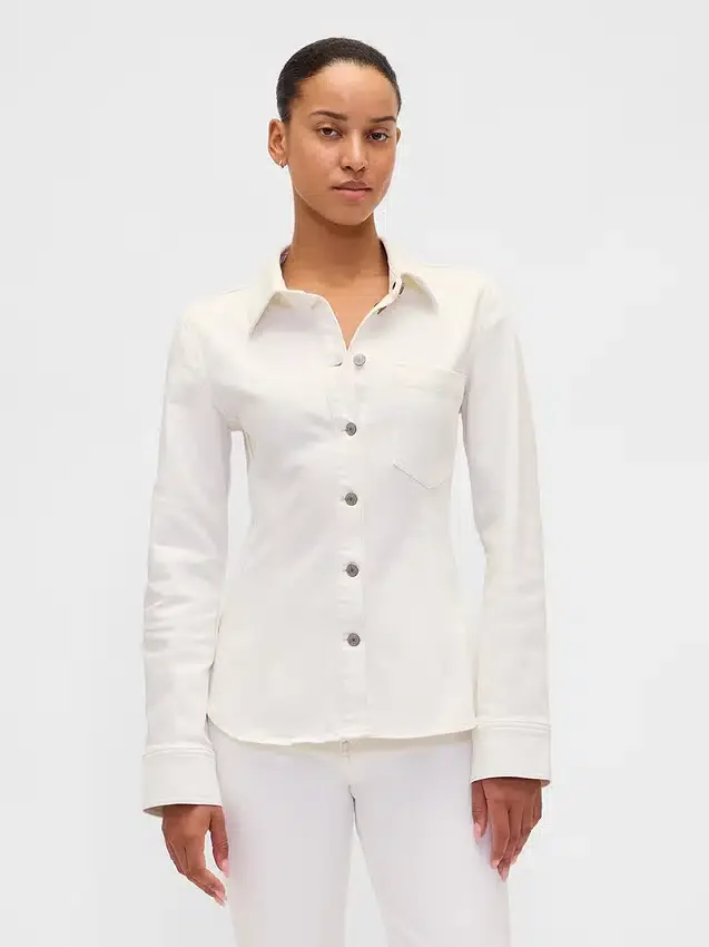 Camisa vaquera entallada