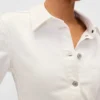 Camisa vaquera entallada