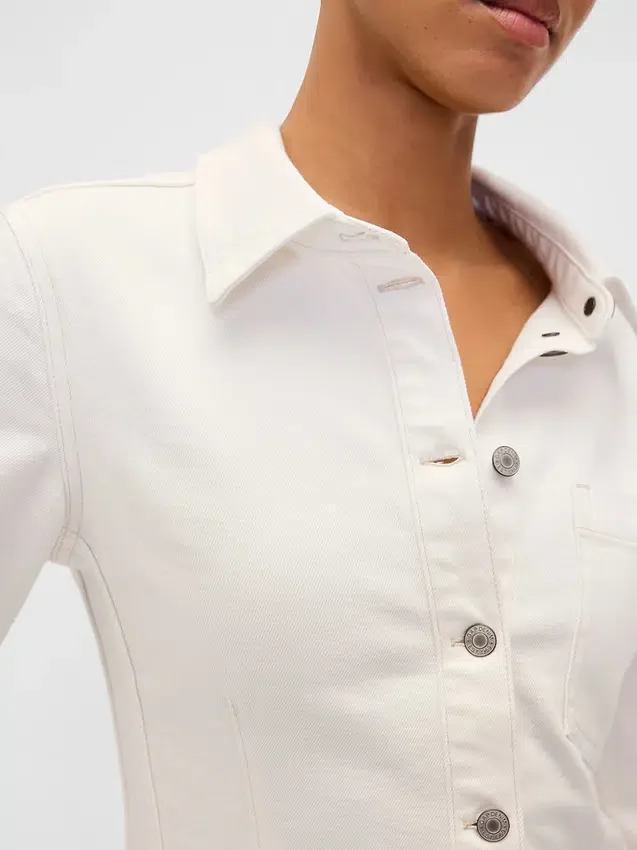 Camisa vaquera entallada