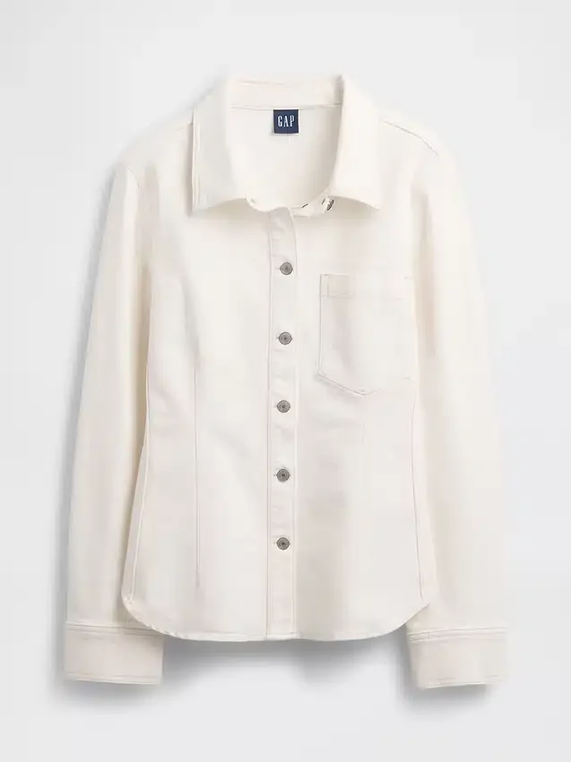 Camisa vaquera entallada