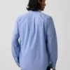 Camisas clásicas de popelín de algodón orgánico