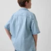 Camisas de denim para niño de corte holgado