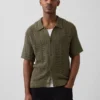 Camisas de ganchillo con diseño en espiga