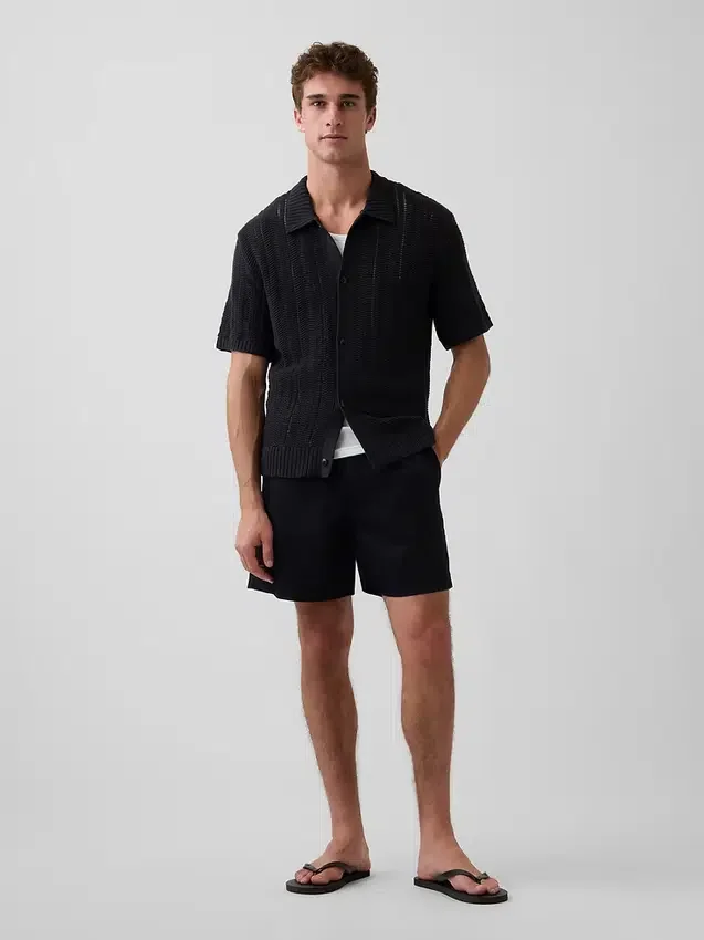 Camisas de ganchillo con diseño en espiga