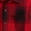 Camisas de jersey de punto a cuadros para niños
