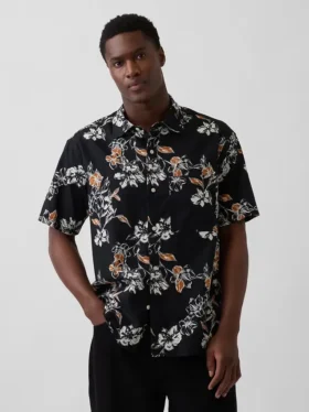 Camisas de lino y algodón con textura