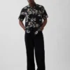 Camisas de lino y algodón con textura