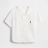 Camisas de lino y algodón para bebés y niños pequeños