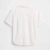 Camisas de lino y algodón para bebés y niños pequeños