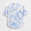 Camisas de lino y algodón para bebés y niños pequeños