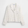 Camisas de pijama de franela holgada con lunares de GAP × Summer Fridays