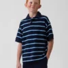 Camisas de piqué holgadas para niño