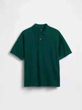 Camisas de piqué holgadas para niño