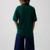 Camisas de piqué holgadas para niño