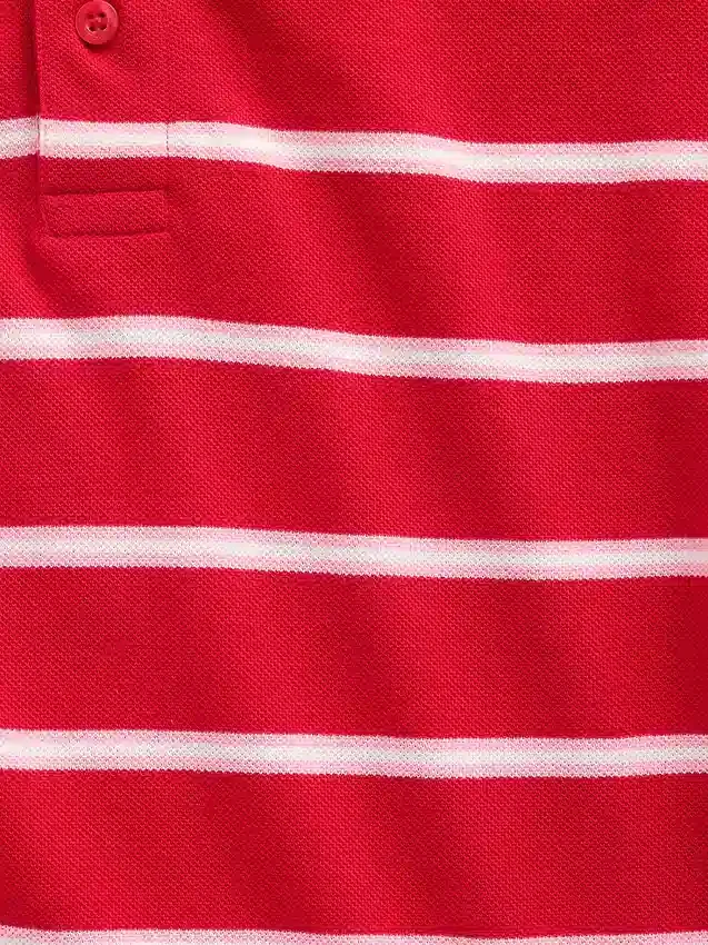 Camisas de piqué holgadas para niño