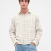 Camisas de sarga con bajo recto