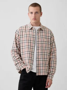 Camisas de sarga con bajo recto