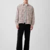 Camisas de sarga con bajo recto