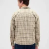 Camisas de sarga con bajo recto