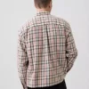 Camisas de sarga con bajo recto