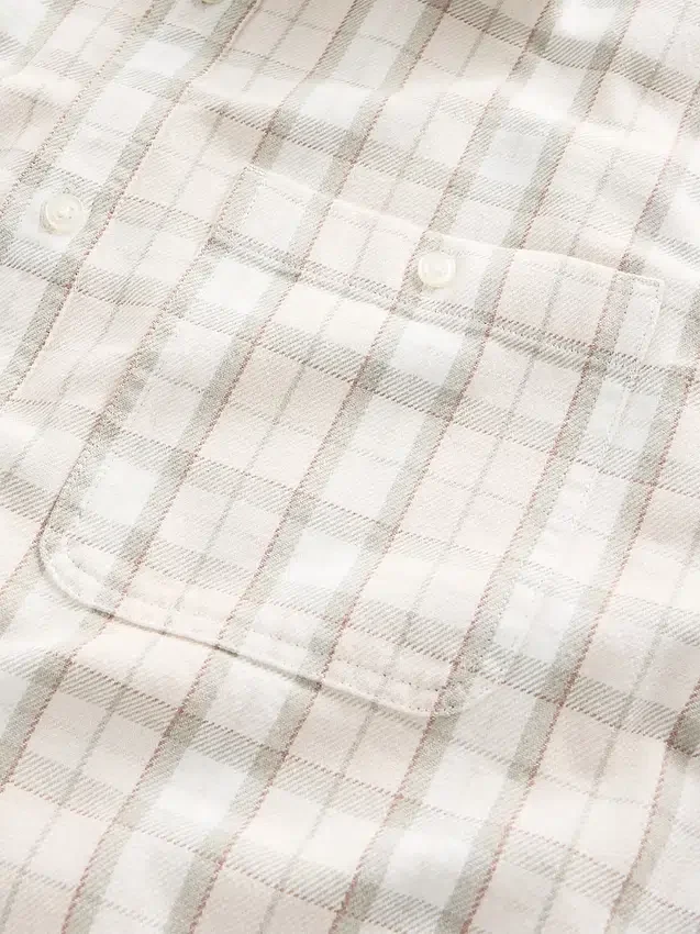 Camisas de sarga con bajo recto