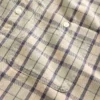 Camisas de sarga con bajo recto