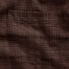 Camisas de seersucker de corte holgado con bajo recto