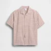 Camisas de vacaciones holgadas de lino y algodón para niños