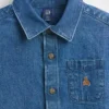 Camisas grandes de vaquero para bebés y niños pequeños