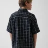 Camisas infantiles de gasa de algodón