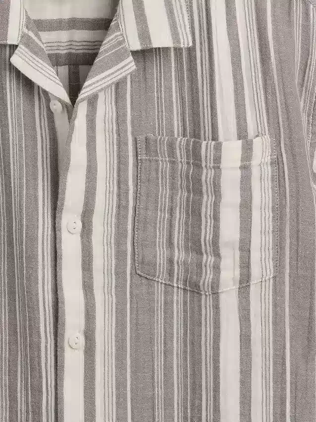 Camisas infantiles de gasa de algodón