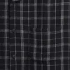 Camisas infantiles de gasa de algodón