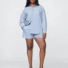 Camisas oversize de denim a rayas