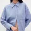 Camisas oversize de lino y algodón