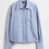 Camisas oversize de lino y algodón
