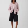 Camisas oversize de popelín de algodón orgánico