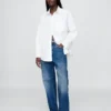 Camisas oversize de popelín de algodón orgánico