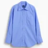 Camisas oversize de popelín de algodón orgánico
