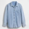 Camisas oversize de vaquero ultrasuaves