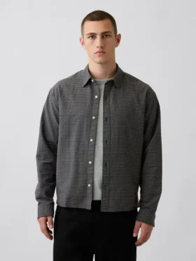 Camisas Oxford de corte relajado y bajo recto