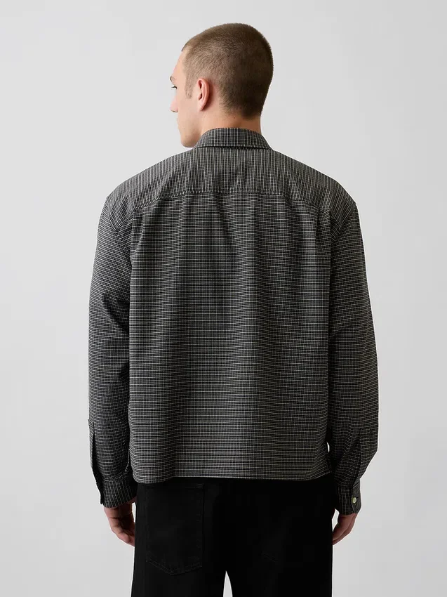 Camisas Oxford de corte relajado y bajo recto