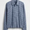 Camisas Oxford de corte relajado y bajo recto