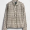 Camisas Oxford de corte relajado y bajo recto