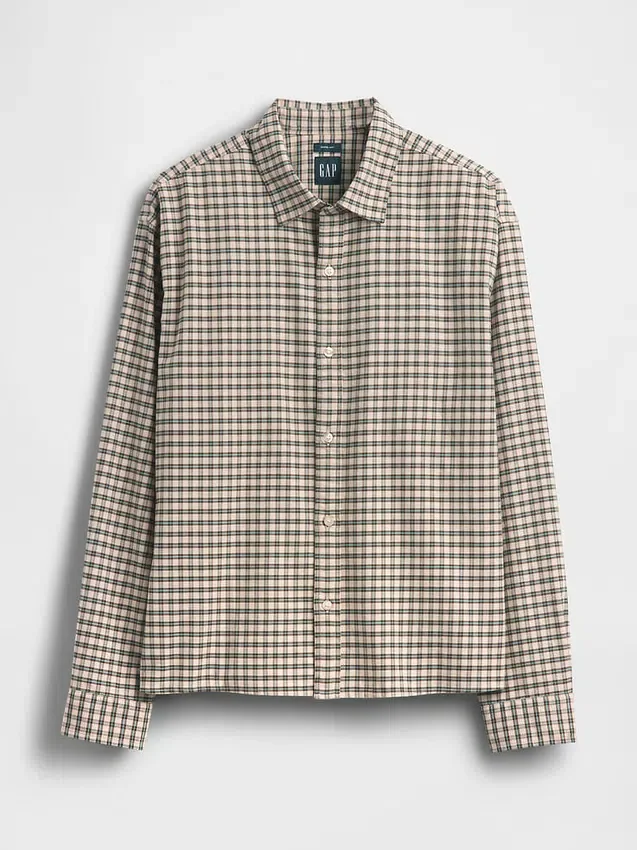 Camisas Oxford de corte relajado y bajo recto