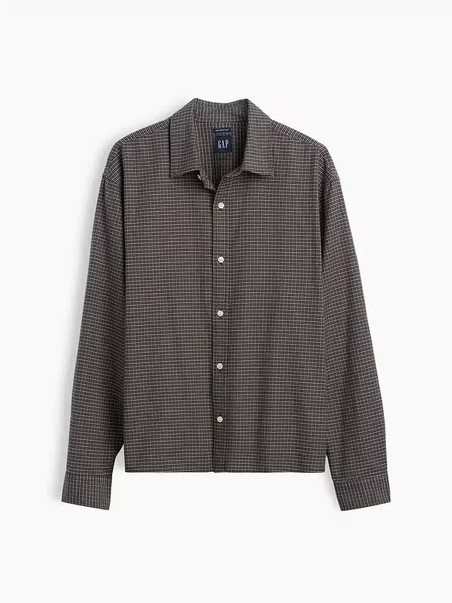Camisas Oxford de corte relajado y bajo recto