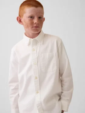 Camisas Oxford de uniforme para niños