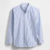 Camisas Oxford holgadas para uniforme infantil