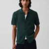 Camisas tipo jersey holgadas con textura