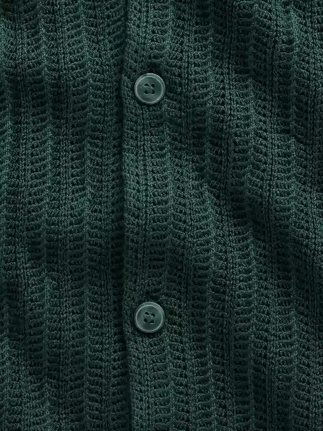 Camisas tipo jersey holgadas con textura