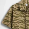 Camisas utilitarias infantiles de algodón ripstop